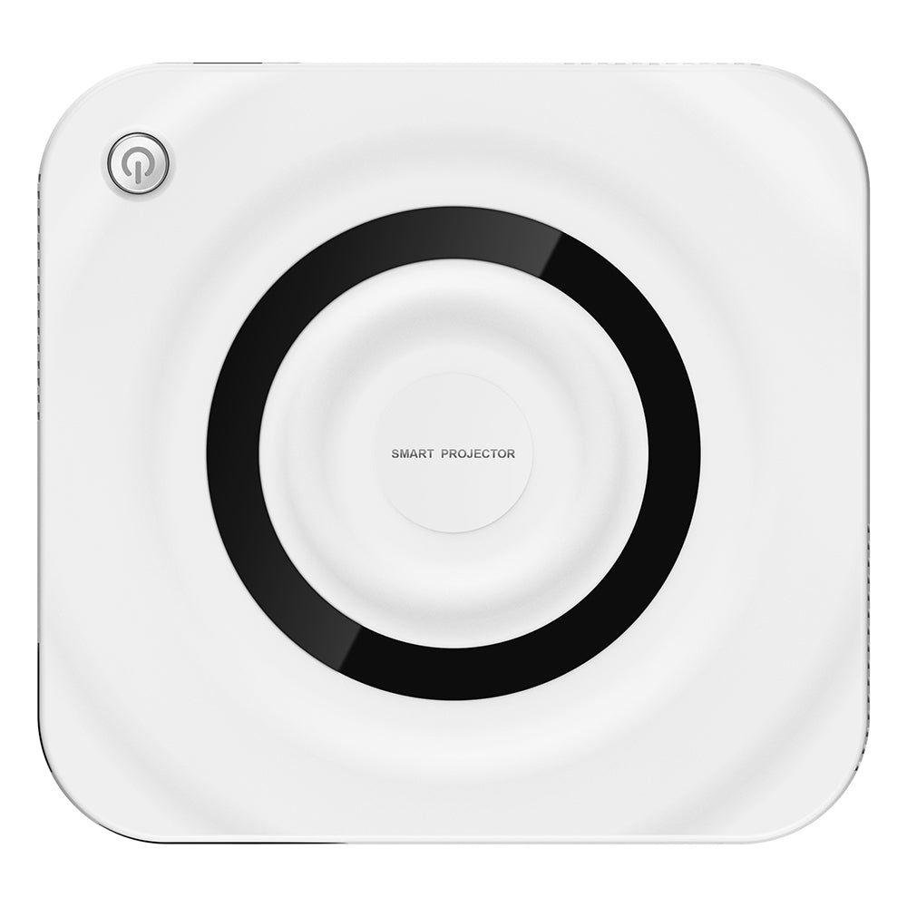 Y9 2 16G Wireless WiFi Projector 1080P Home Theater Mini Bluetooth Projector Support 200'' Projection Screen Size (White Android) Y9 2 16G Wireless WiFi Projector 1080P Home Theater Mini Bluetooth Projector Support 200'' Projection Screen Size (White Android)